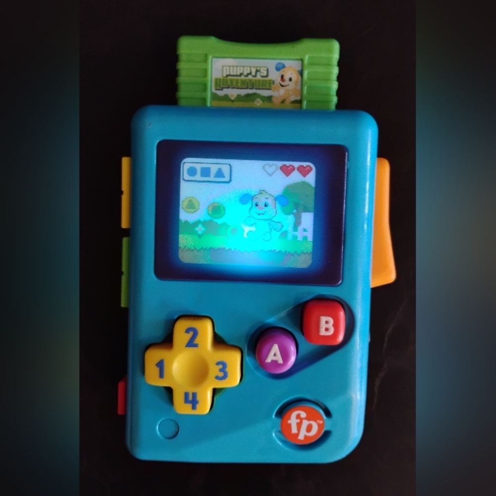 Fisher Price Interactive Learning Toy - Handheld Game System